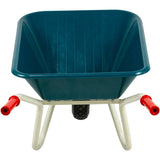 4 Cu. Ft Poly Tray Wheelbarrow