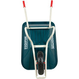 4 Cu. Ft Poly Tray Wheelbarrow