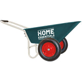 5 Cu. Ft Poly Tray Wheelbarrow with Dual Wheels
