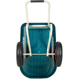 5 Cu. Ft Poly Tray Wheelbarrow with Dual Wheels