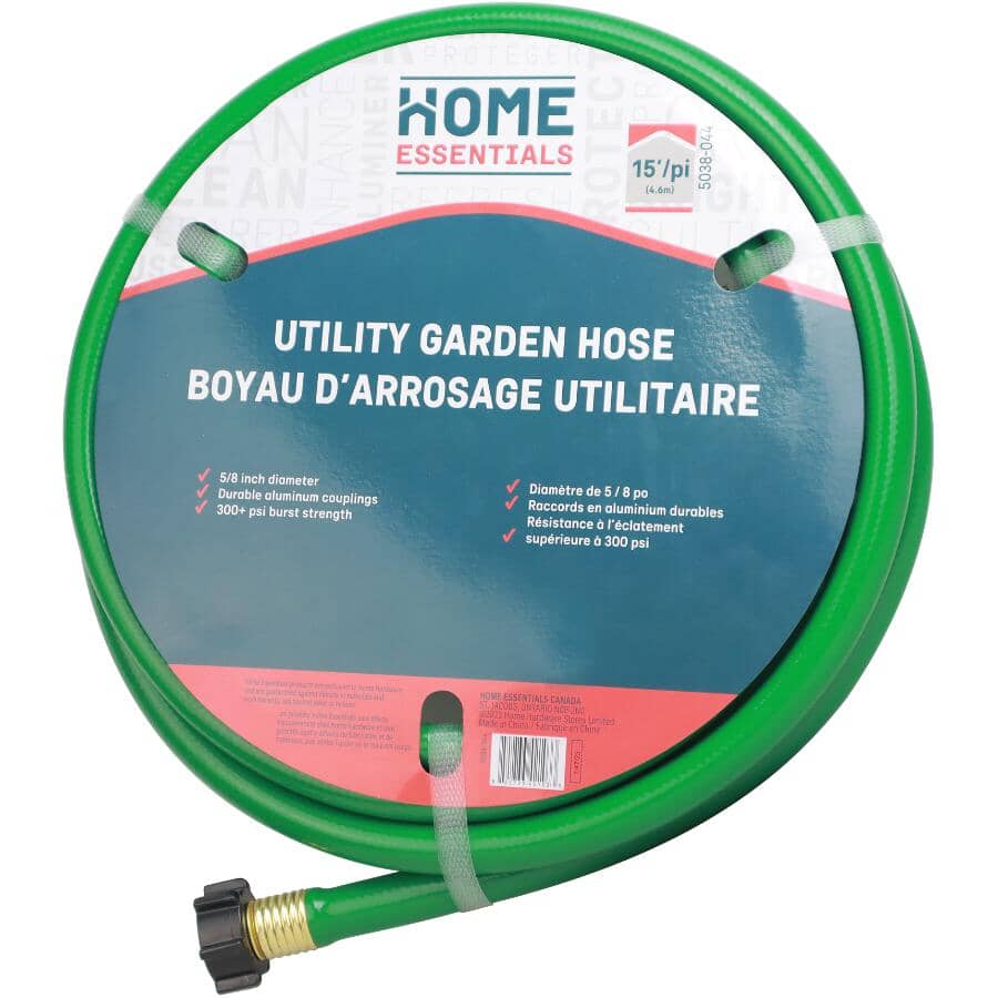 5/8" x 15' PVC Leader Hose