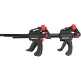 6" & 12" Quick Release Bar Clamp - 4 Pack