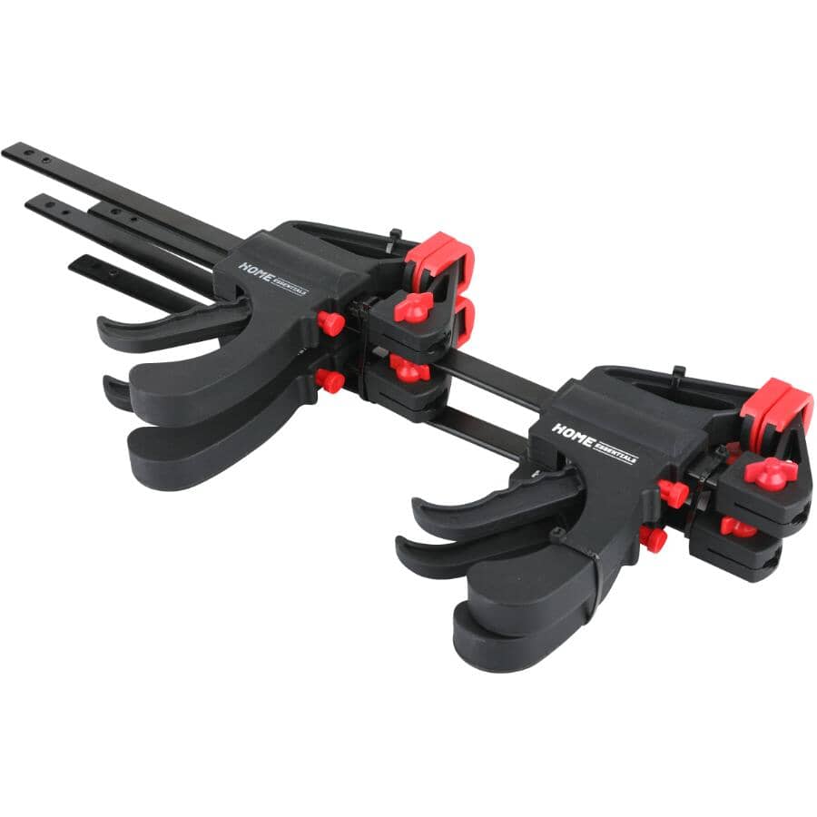 6" & 12" Quick Release Bar Clamp - 4 Pack