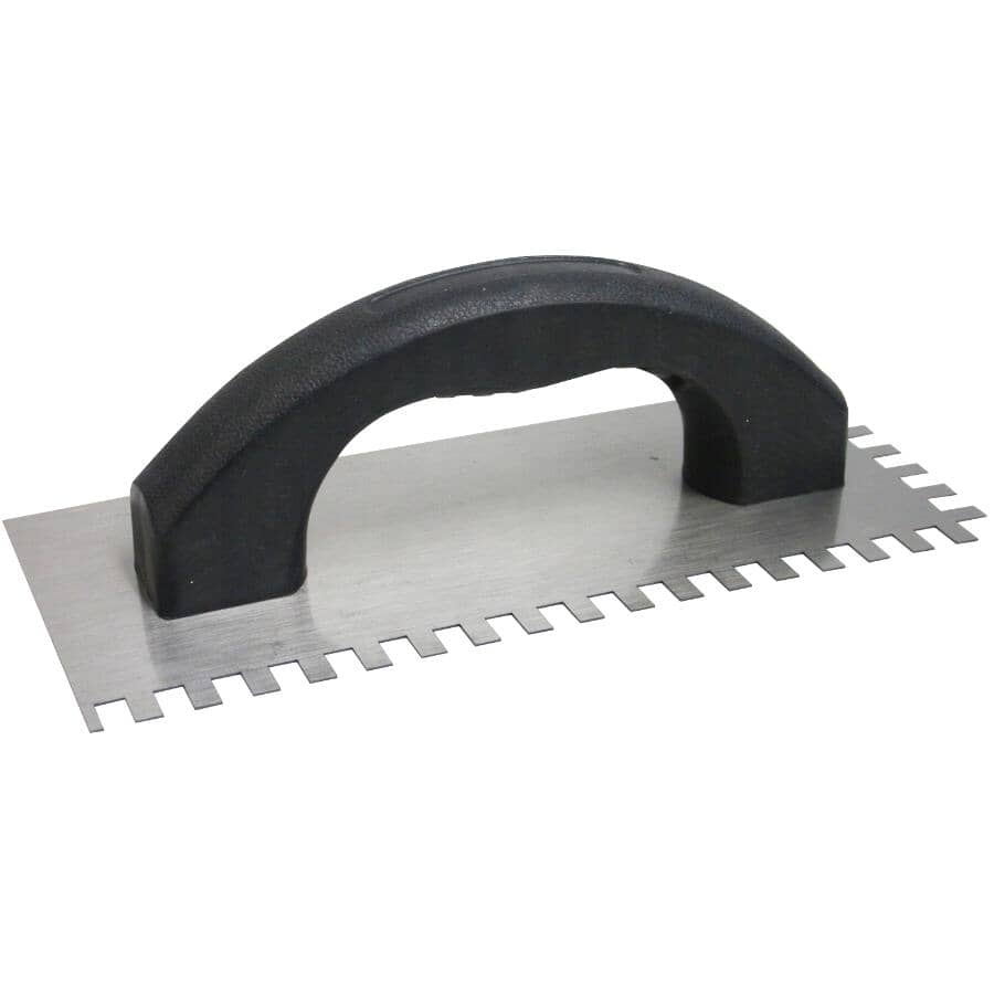 9" x 4" Square-Notch Trowel