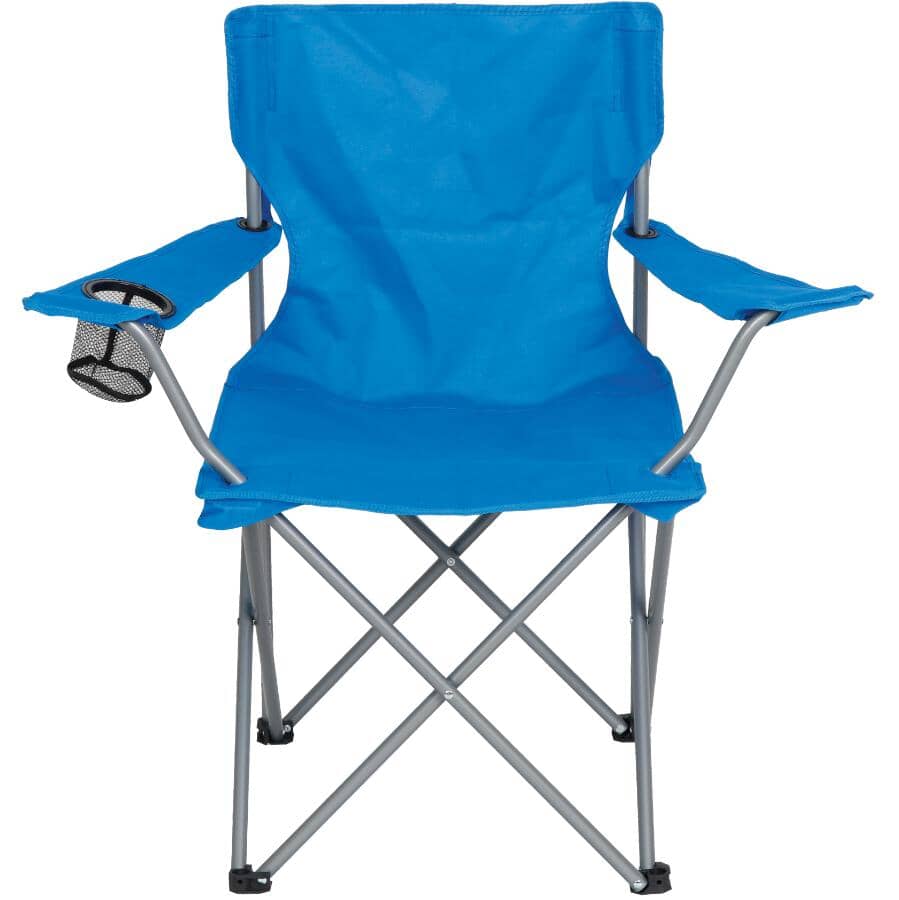 Blue Adult Folding Camping Chair