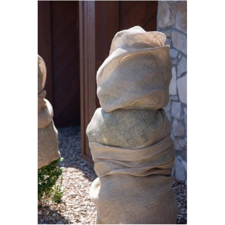 Burlap Wrap for Evergreens & Shrubs, 1 m x 9.1 m