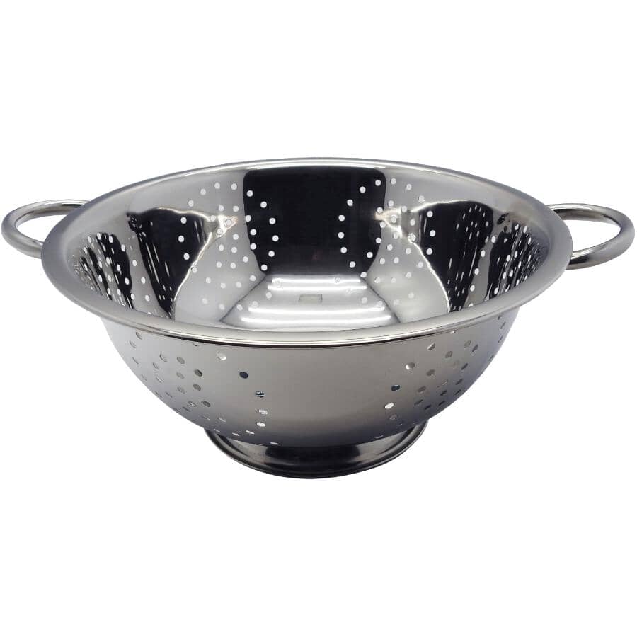 Deep Stainless Steel Colander - 8 Qt