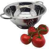Deep Stainless Steel Colander - 8 Qt