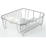 Dish Drainer - Chrome, 12.4" x 13.8"