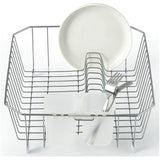 Dish Drainer - Chrome, 12.4" x 13.8"
