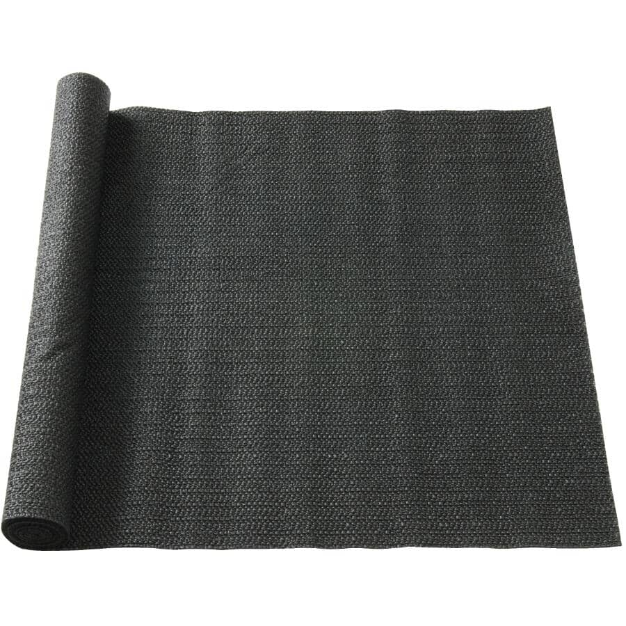 Non-Slip Vinyl Grip Liner - Charcoal, 20" x 5'