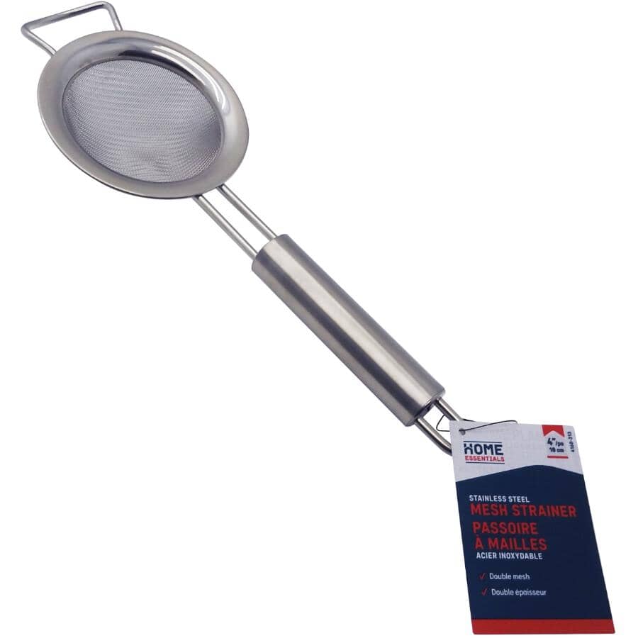Stainless Steel Fine Mesh Strainer - 4"
