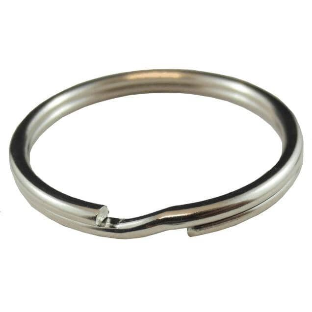 1" Split Key Rings - 5 Pack