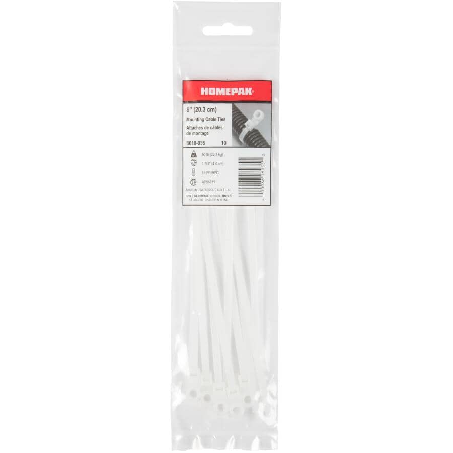 10 Pack 8" Cable Ties