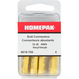 4 Pack 2-10 Butt Terminals