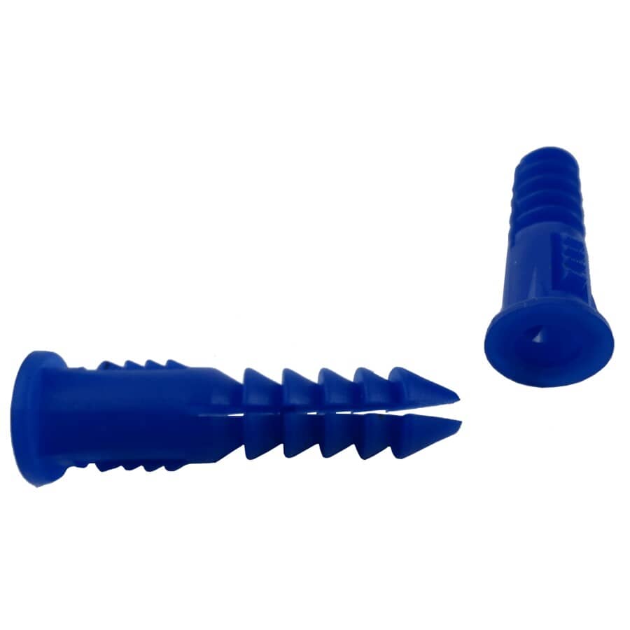 50 Pack #8-10 Plastic Anchors