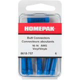 6 Pack 16-14 Butt Terminals