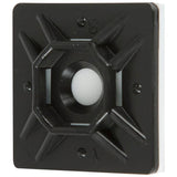 6 Pack Black Rubber Cable Bases