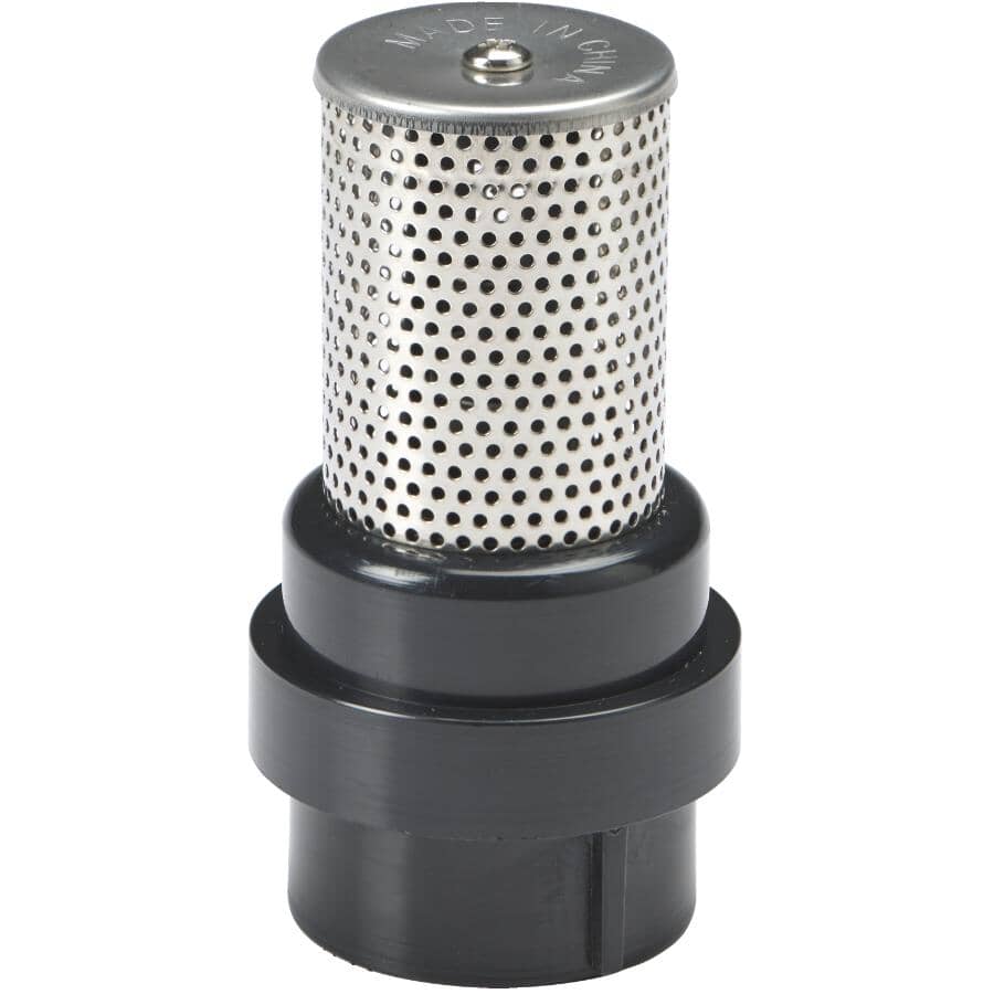 1" Foot Valve - ABS & Stainless Steel