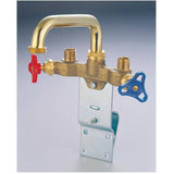 2 Handle Laundry Faucet - with 6" Spout, Bronze