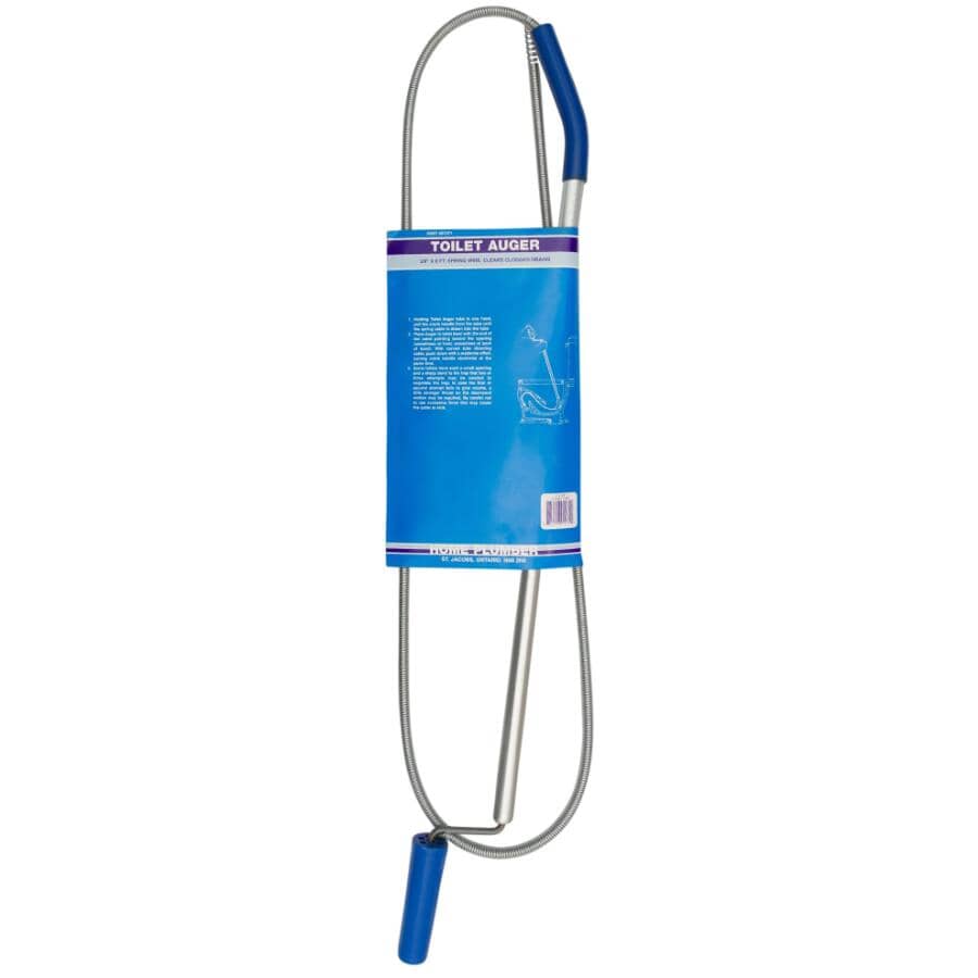 3/8" x 6' Galvanized Toilet Tube Auger