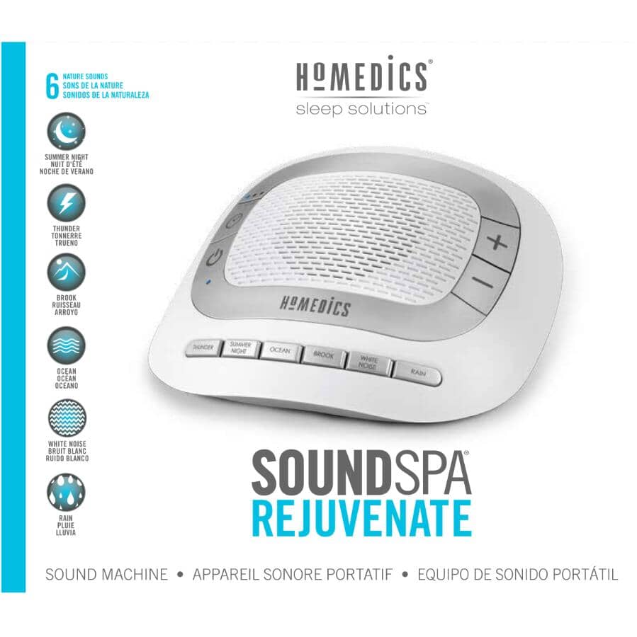 Portable 6 Natures Sound  Spa Machine