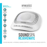 Portable 6 Natures Sound  Spa Machine