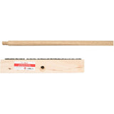 14" Patio Push Broom - with 48" Handle