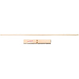 18" All Purpose Push Broom - with 54" Handle