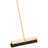 18" All Purpose Push Broom - with 54" Handle
