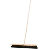 24" All Purpose Push Broom - with 54" Handle