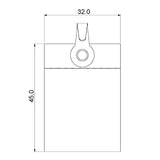 6 Pack 1-1/2lb Adhesive Fabric Picture Hangers