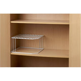 Wire Corner Shelf - White, 10"