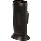 750W - 1500W Slim Ceramic Tower Heater - Black