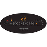750W - 1500W Slim Ceramic Tower Heater - Black