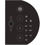 750W / 1500W ThermaWave Ceramic Tower Heater - White