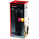 750W - 1500W Slim Ceramic Tower Heater - Black