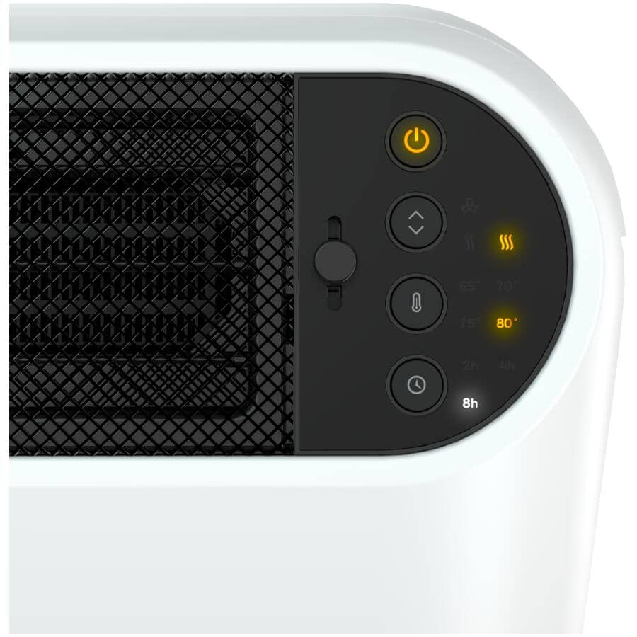 750W / 1500W ThermaWave Ceramic Tower Heater - White