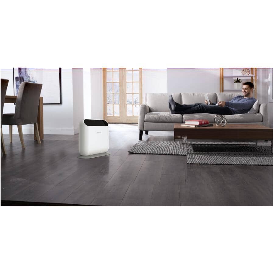 750W / 1500W ThermaWave Ceramic Tower Heater - White