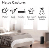 Air Purifier True HEPA Replacement Filter (H) - Allergen Remover