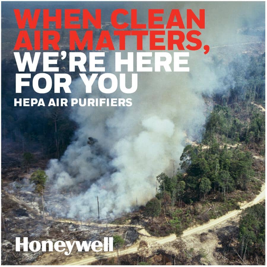 True HEPA Compact Tower Air Purifier with Allergen Remover - 100 sq. ft., Black