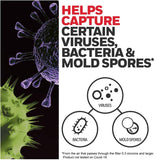 True HEPA Compact Tower Air Purifier with Allergen Remover - 100 sq. ft., Black