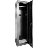 10 Gun Security Cabinet - Black Steel