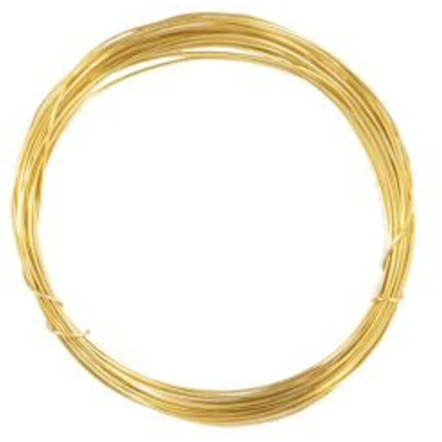 20' 20 Gauge Brass Snare Wire