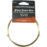 20' 22 Gauge Brass Snare Wire