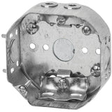 1-1/2" Octagon Electrical Wiring Boxes - 4 Pack