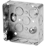 1-1/2" Standard Square Wiring Box with Knockouts