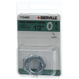 1/2" Steel Locknuts - 5 Pack