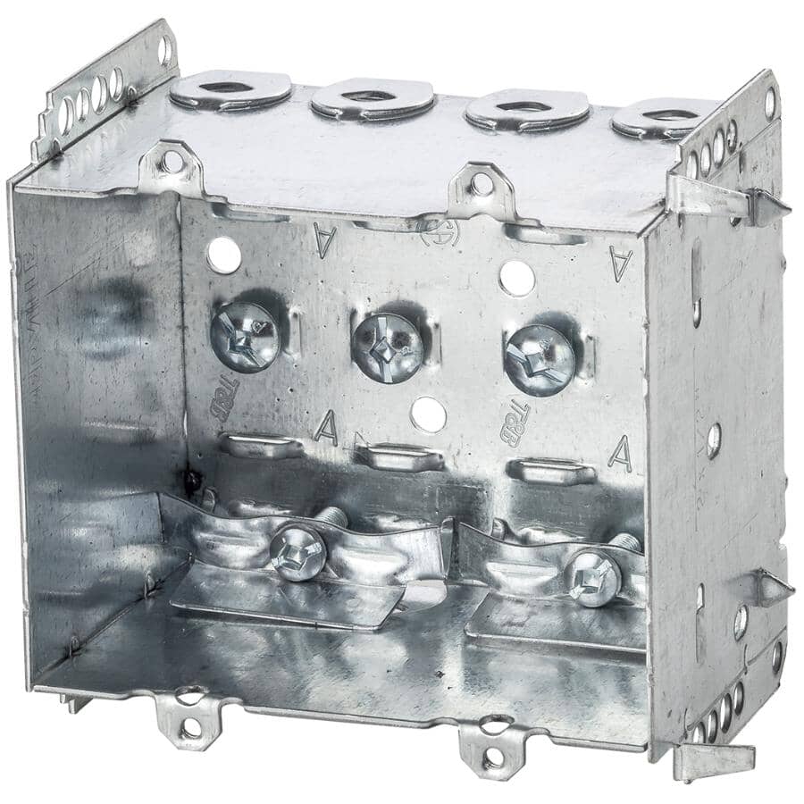 2-1/2" Non-Gangable 2 Gang Switch Box