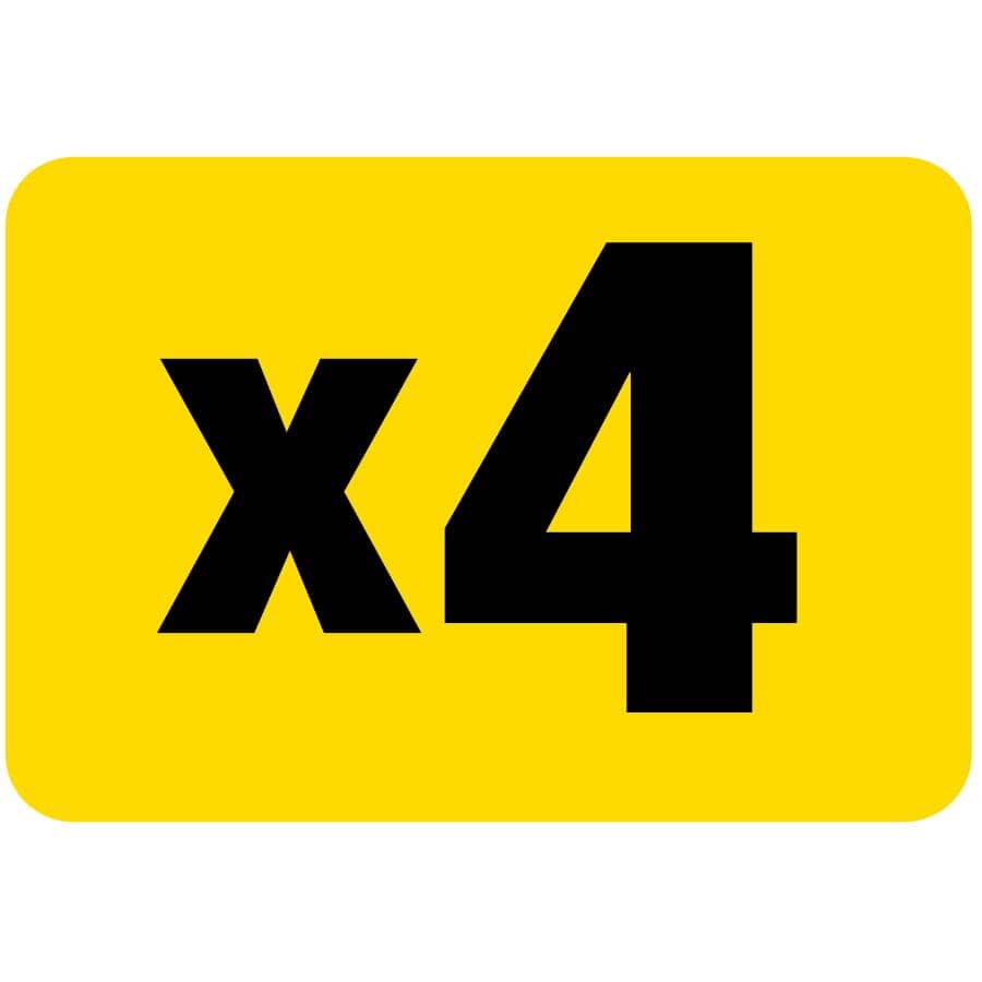 3" Gangable Device Boxes - with Extended Sides for External Nailing, 4 Pack